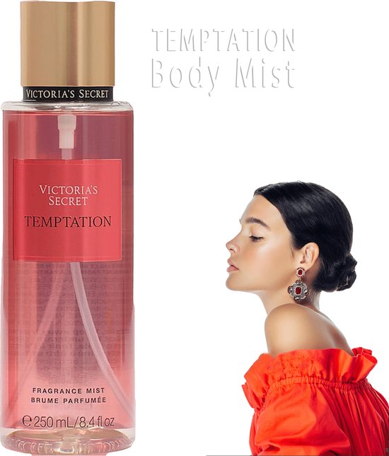 Victoria's Secret Temptation Fragrance Mist 250 ml | Incl. VS verpakkingstasje