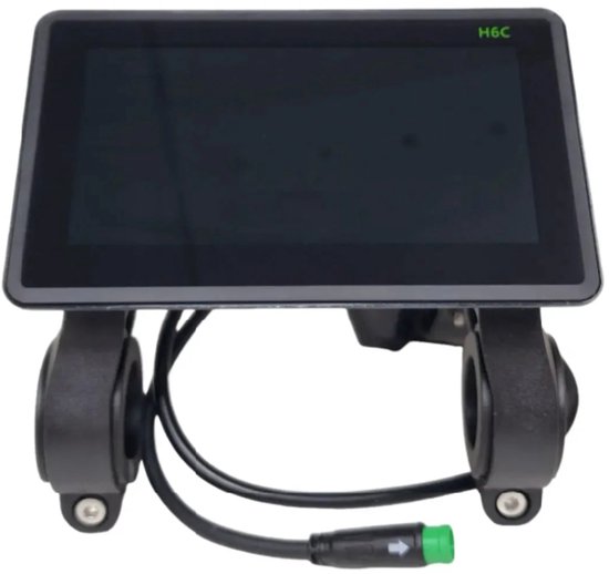 FONL H6C Display - Ouxi V20 fatbike LCD scherm 25 km/u begrensd van Merkloos — afbeelding 2