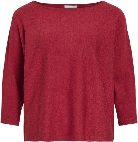 VILA - VIMALU BOATNECK 3/4 SLEEVE KNIT TOP-NOOS - Dames - Lange mouwen shirts