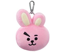 Pluche Sleutelclip - Cooky - Roze - Eén Maat