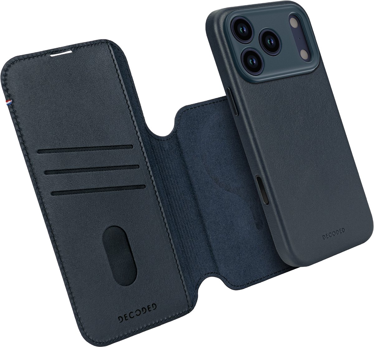 Samsung Galaxy J5 (2017) Stijlvol Portemonnee Flip Hoesje Zwart