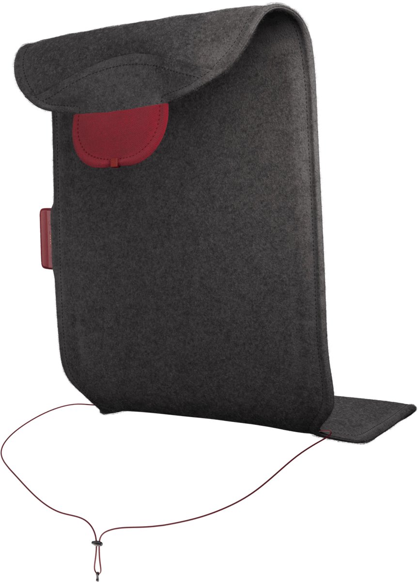 Stoov Big Hug³ Warmtedeken Draadloos Infrarood 45x115 cm - Original Grey - Stoov - €159,95