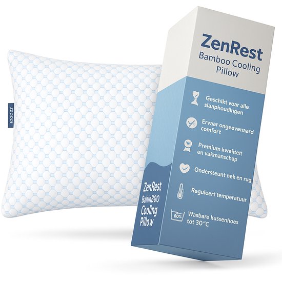 ZenRest Bamboe Koel Kussen