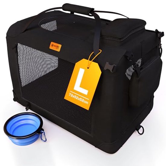Échantillon gratuit : Sac de transport pour chat avec étiquette d'identification