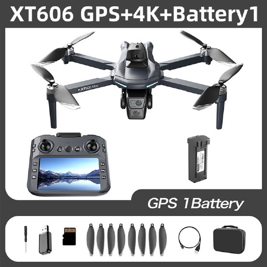Opvouwbare 8K Drone met Dual Camera en Obstakeldetectie