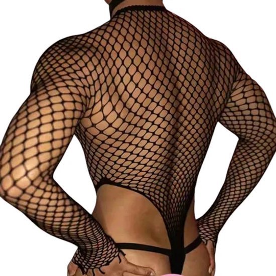 Lingerie résille pour homme - Body - BDSM - Vêtements érotiques pour hommes - Homme