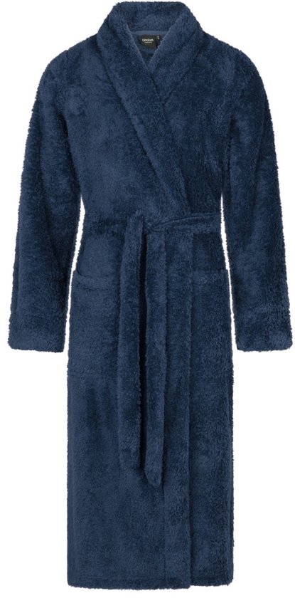 Linolux Fleece Badjas Noah Denim XXL