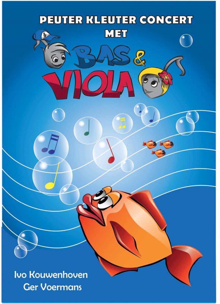 Bas en Viola Peuter Kleuter Concert Met Bas & Viola