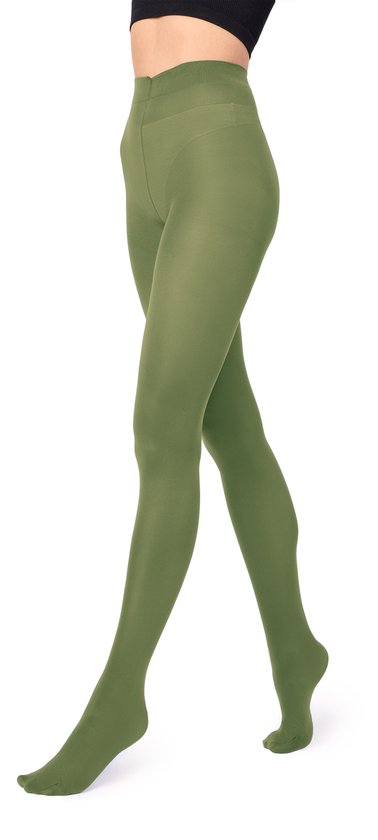 Merry Style Dames Panty - 40 DEN - Medium gloss - Polyamide - SS-Hiver-40 - Smaragd - L