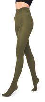 Merry Style Dames Panty - 40 DEN - Medium gloss - Polyamide - SS-Hiver-40 - Khaki - XS-S