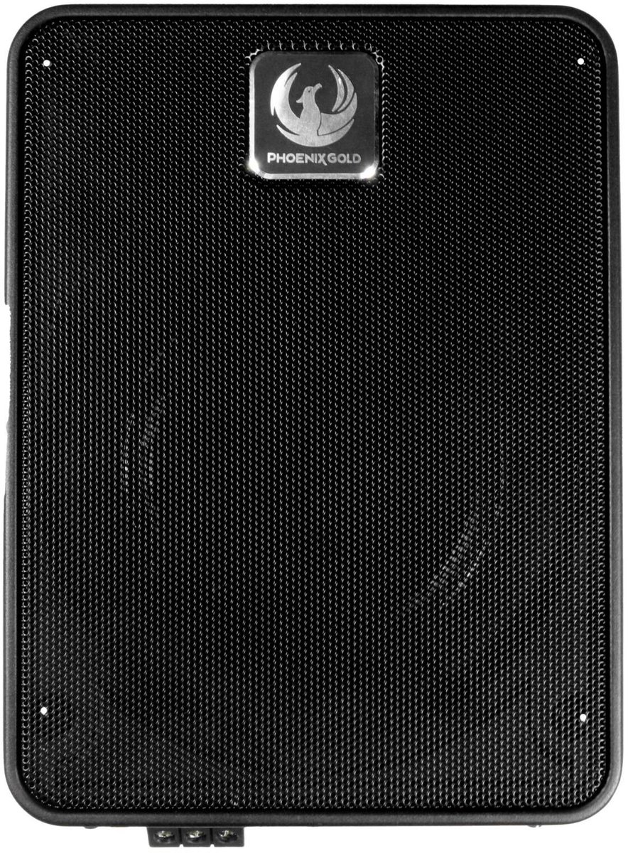 Phoenix Gold ZB8P actieve underseat subwoofer 8 inch 300 watts RMS Auto subwoofer – foto 6