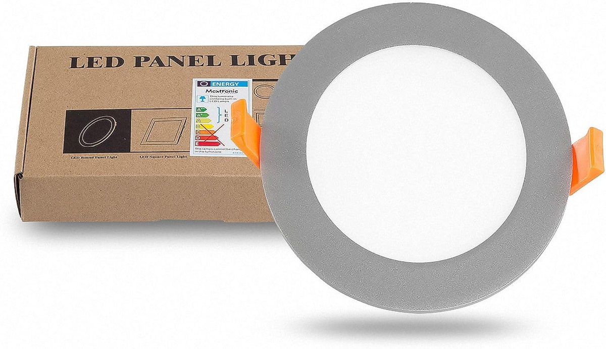Rond LED Inbouwpaneel Warm Wit 12W Ø 135mm