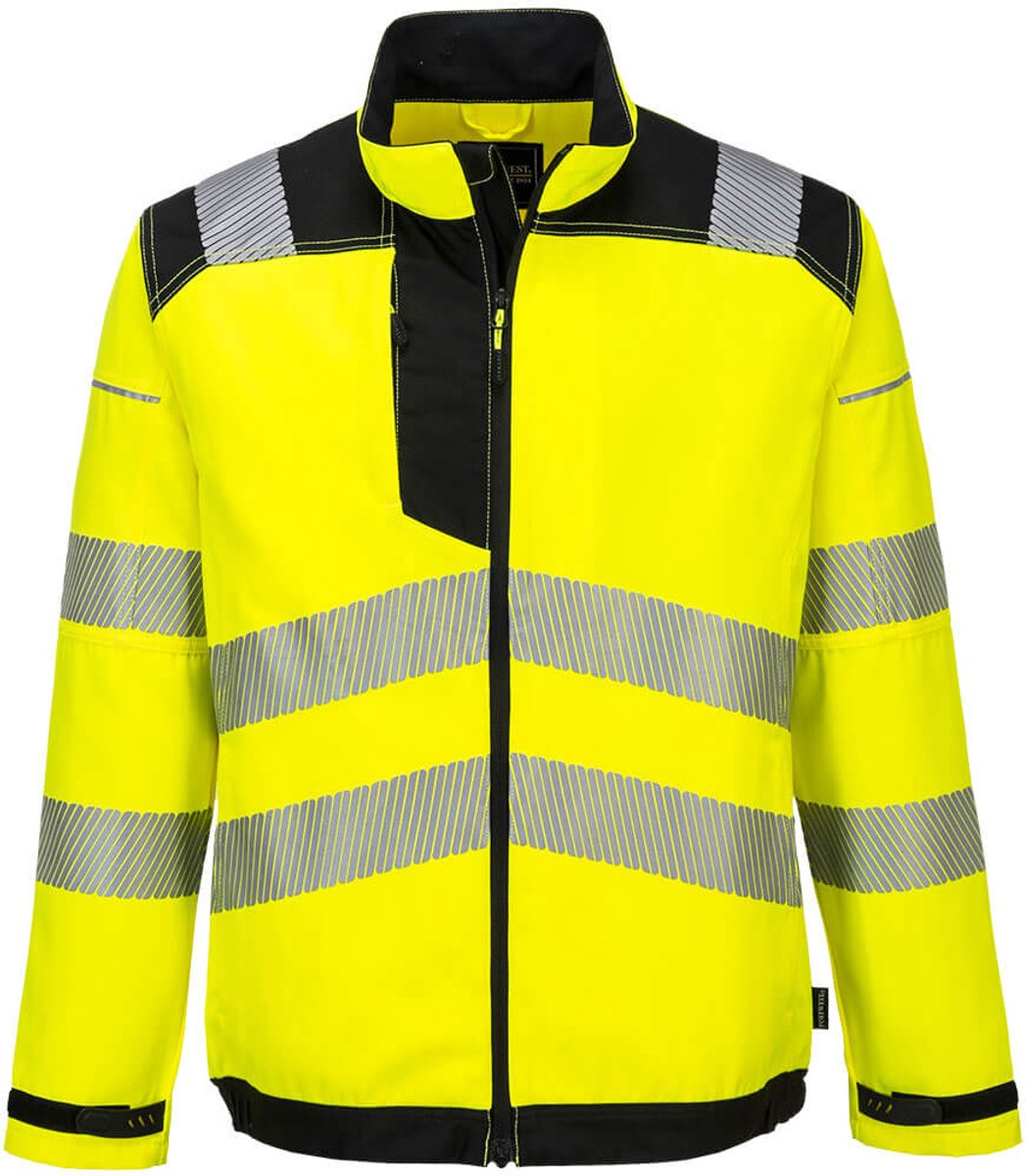 Portwest PW3 Hi-Vis Werkjack T500 Zwart