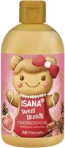 Kerst Douchegel Sweet Treats - Isana Crèmedouche | 1x 350ml - Gemberkoekjes | Winter Douchegel - Kerst Beautycadeau - Limited Edition 2025