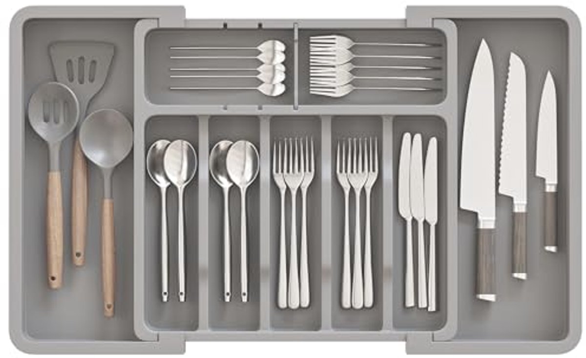 Zilverwerk Lade Organizer - Grijs