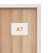 10 stuks - A7 Zelfklevende Insteekhoes / Transparant Flexibel Hoesje met opening aan de lange zijde