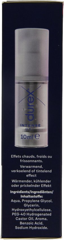 Durex - Intens Orgasme Gel - 10 ml - Stimulerende Gel, versterkt orgasme