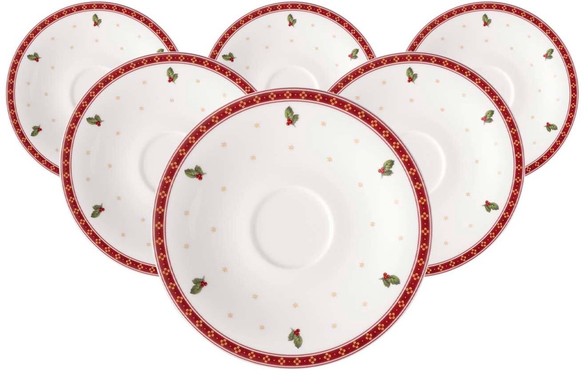 Kaffeeuntertassen Toy's Delight ø 16,7 cm Set van 6