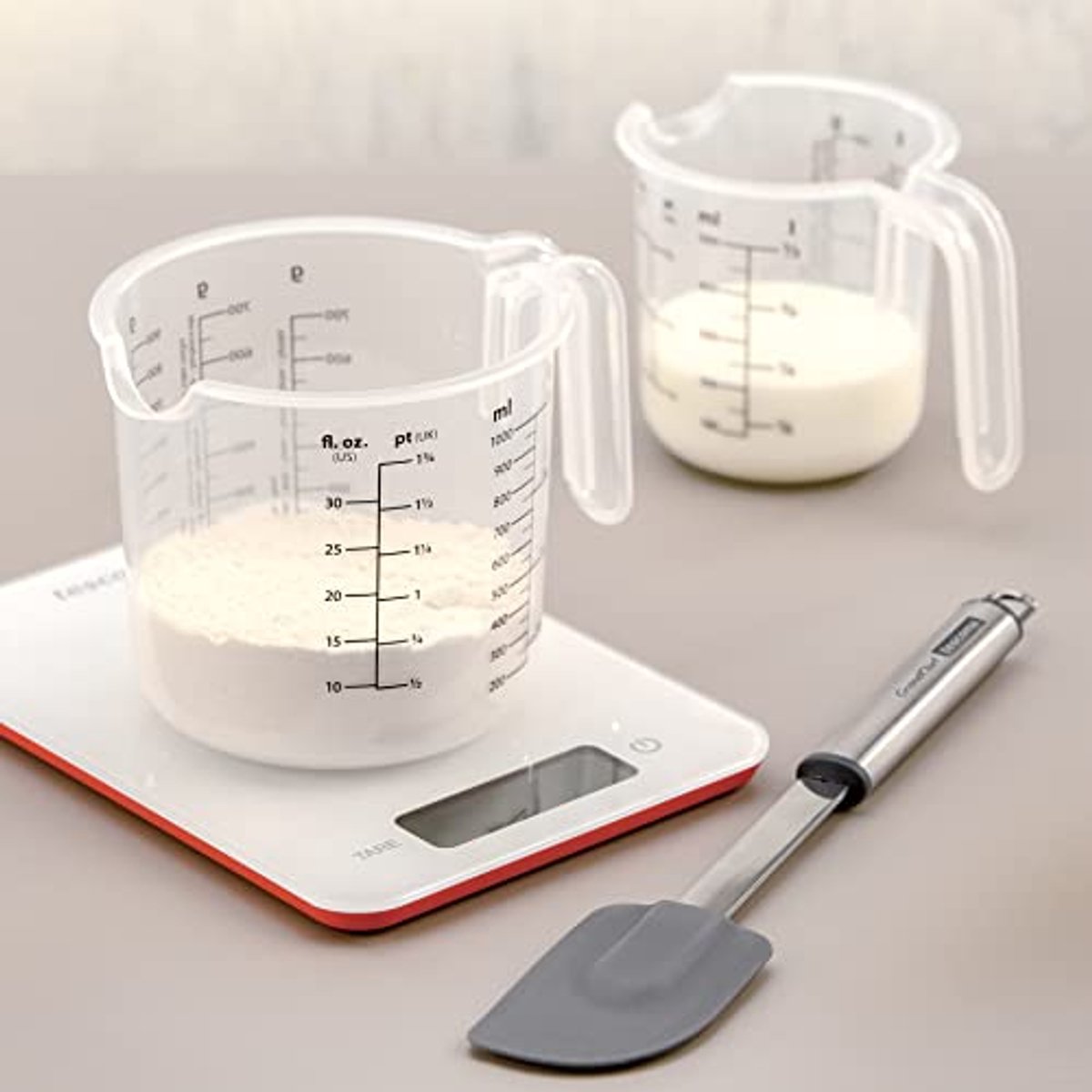 Meetbeker met Gietfunctie - 0,5 l - Wit