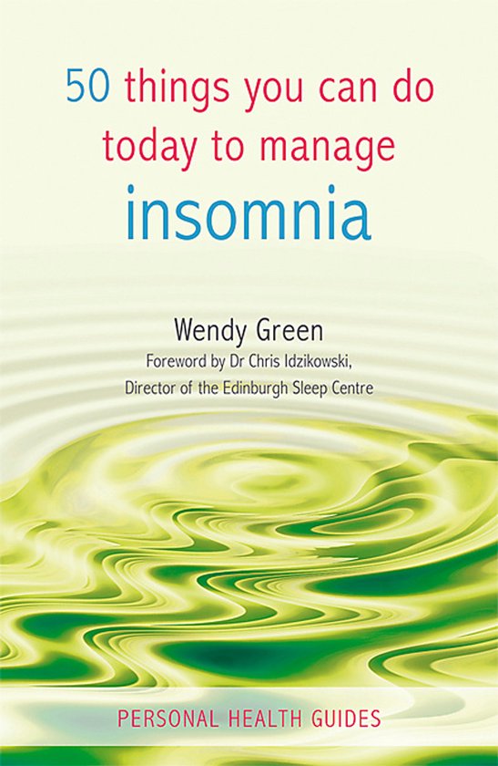 50 Things You Can Do Today to Manage Insomnia - cover