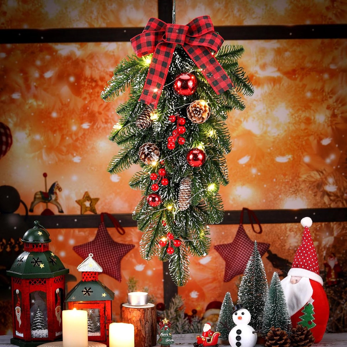 Black Box Trees kunstkerstslinger Grimshaw warm wit LED verlichting 180