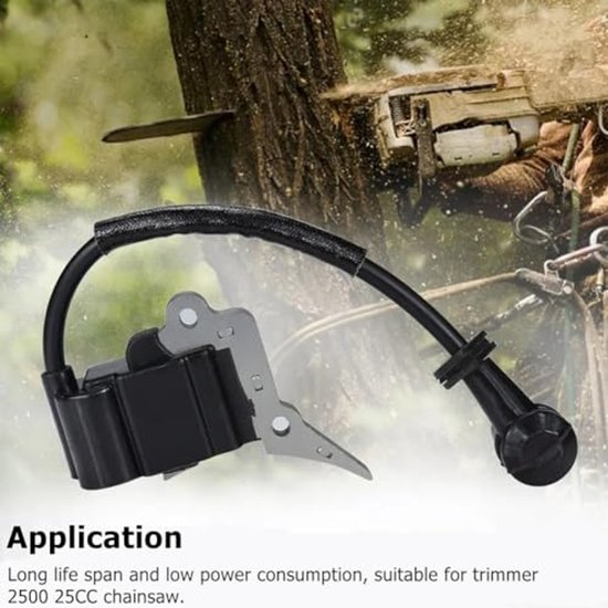 Bougiemodule, bobine-accessoirespoel voor 2500 25CC kettingzaag, bobinemodule, kettingzaagmotor, reserve-accessoires, professionele reserveonderdelen voor tuingereedschap — afbeelding 3
