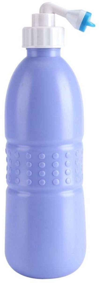 Bidet Handdouche - Handheld bidet-sproeiapparaat 620 ml draagbare toiletdouche toiletbidet wastafeldouche voor persoonlijke hygiëne, badkamer, wasruimte, buiten, camping, reizen