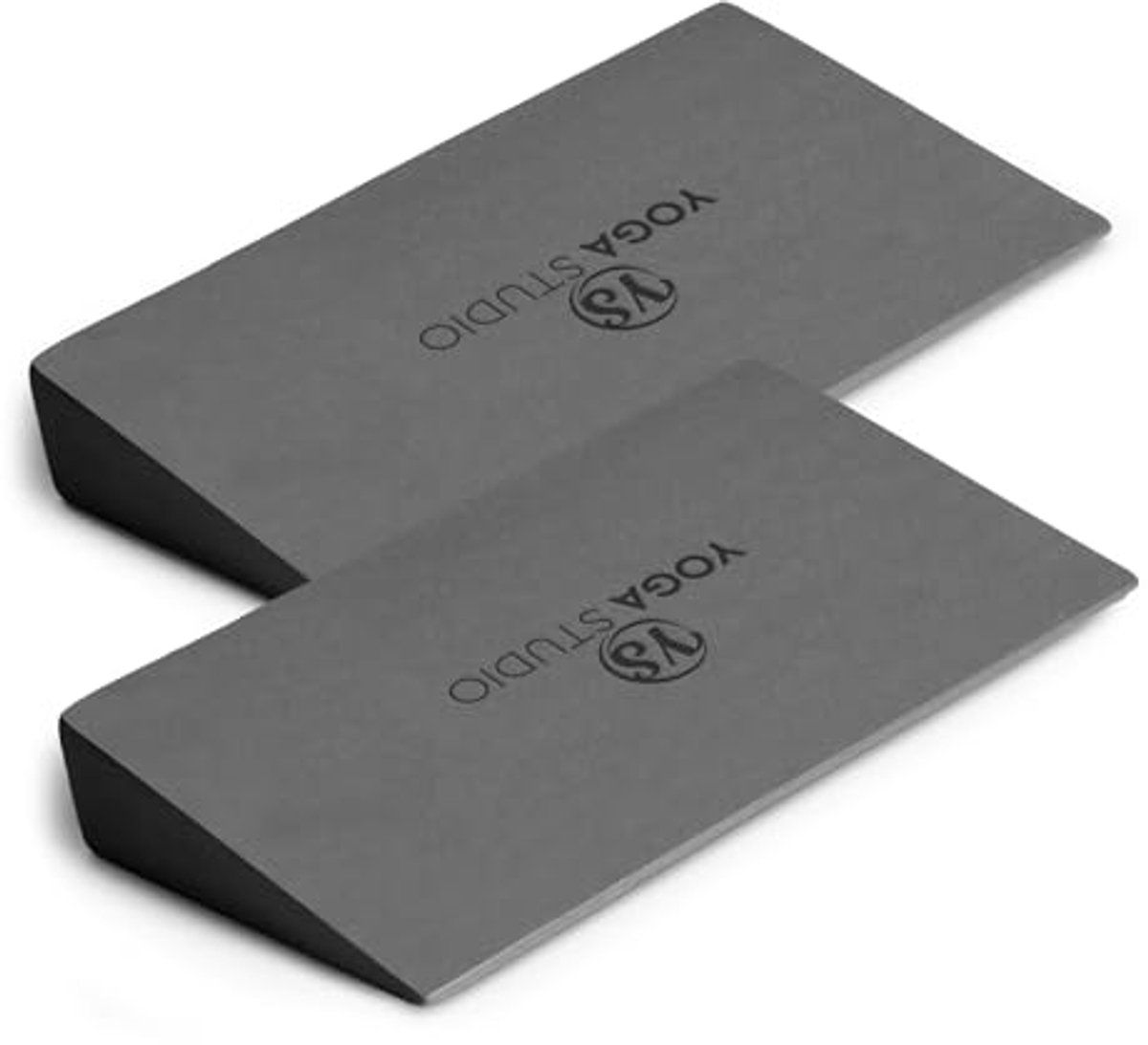 Yoga Wedge Blokken - 2 stuks | Antislip Slant Boards voor Yoga en Pilates | Lichtgewicht EVA-schuim | Kuitstretcher en Stretchwiggen