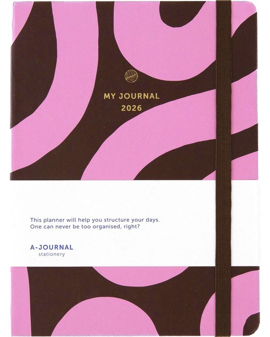 My Journal Agenda 2026 - Flow Bordeaux