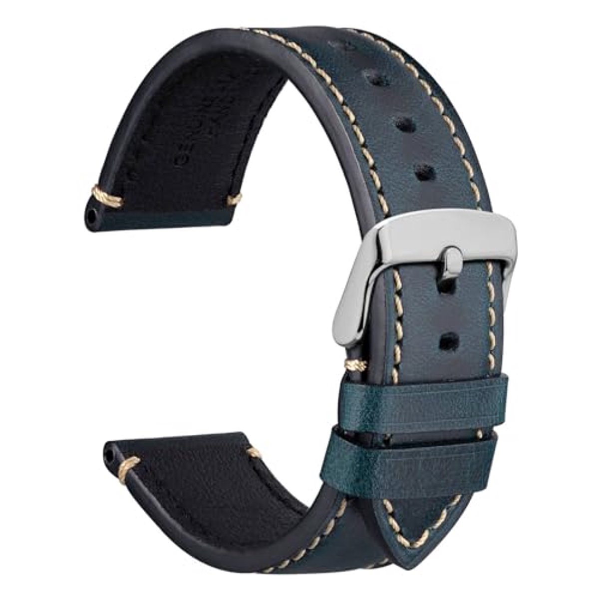 Hoge Kwaliteit Leren Horlogebandjes voor Zakelijke Horloges - 18 mm, 20 mm, 22 mm, 24 mm