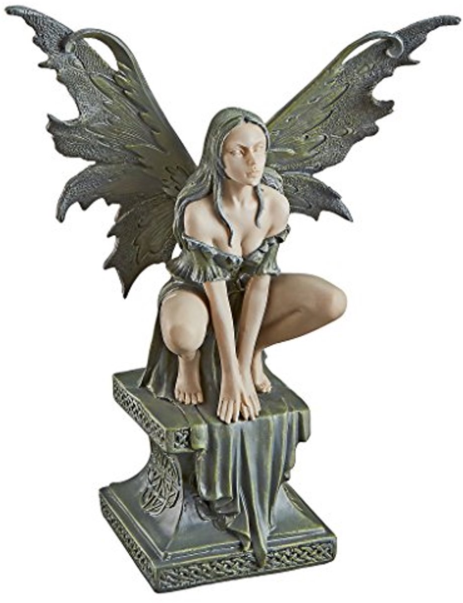 Keltische Feeën Standbeeld van Polyresin - 24 cm