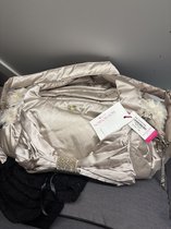 Sac pour chien Mon Bonbon Toronto Bag Small, Champagne et Beige Américain