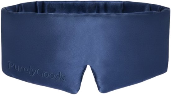 PurelyGoods® Slaapmasker – Moerbij Zijde – 100% Verduisterend!