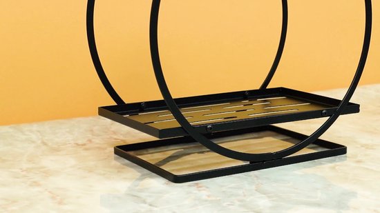 Acryl Make-up-Organizer - Kosmetik Aufbewahrungsregal - Schminktisch Fach-Rack - Hautpflege-Organizer - Schminktisch Regal - Wohnkultur