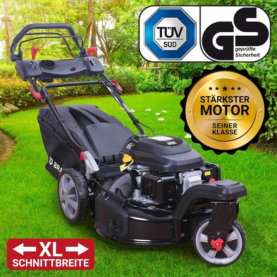 BRAST Benzine Rasenmäher Trike met - Trike Aandrijving | 5,2 kW - Medahomestore — afbeelding 4