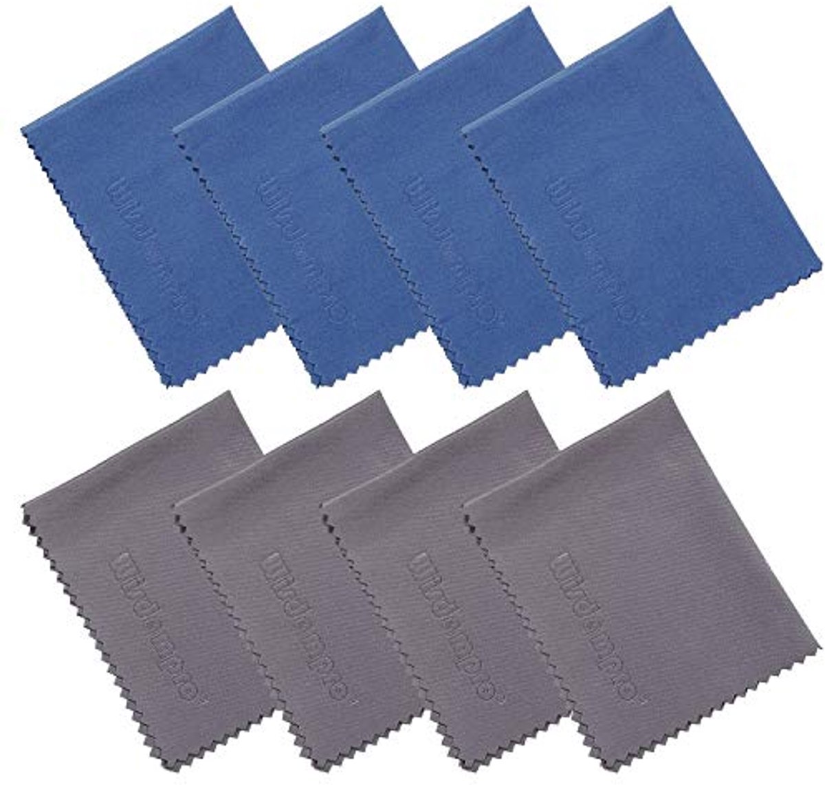 8-pack microvezel reinigingsdoek voor cameralens, glas, tablet, laptop en delicate oppervlakken