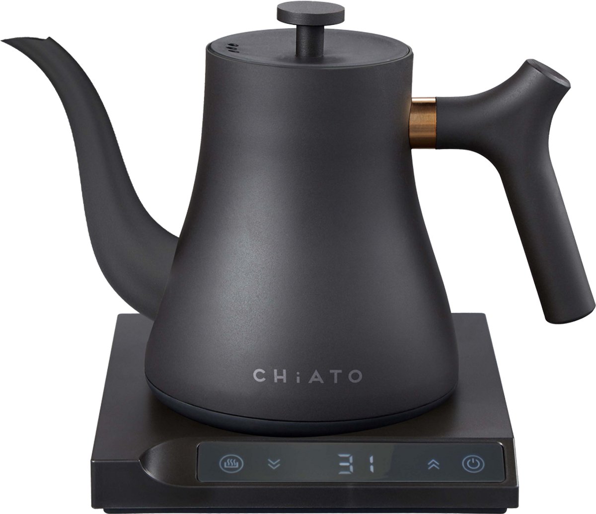 Elektrische waterkoker CHiATO flowPLAY Classic, 0.6 l – Zwart