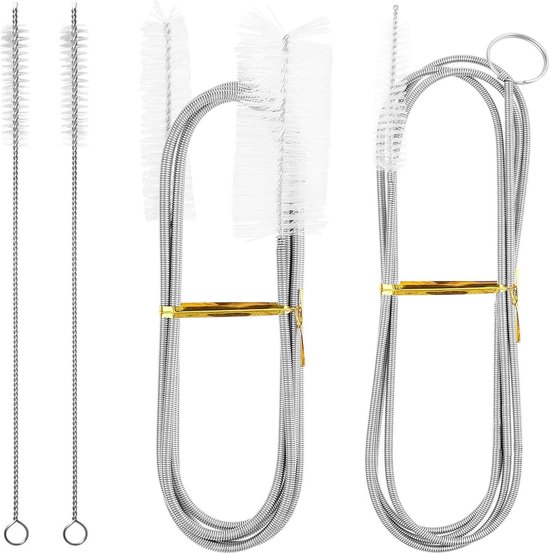 Premium Slangborstel Set - 160 cm, Koelkast Reinigingsborstel