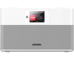 Kenwood CR-ST120S – Smart Radio met DAB+, Internetradio & Bluetooth - Wit