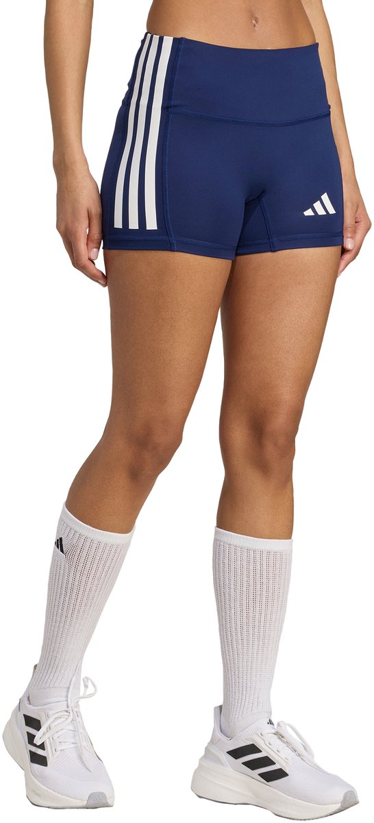 Adidas Performance 3-Stripes Volleybalshort Dames Blauw