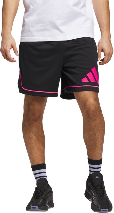 Short de basketball Adidas Badge Of Sport 5" Zwart M Homme