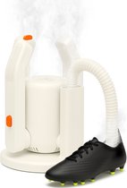 Sèche-chaussures KRAFT Pro XL - Séchage de 2 paires de Chaussures pour femmes - Stérilisation UV - Éliminateur d'odeurs au sel de rose - Désodorisant pour chaussures - 2 Tuyaux pour Chaussures pour femmes longues - Sèche-chaussures pour Bottes femmes