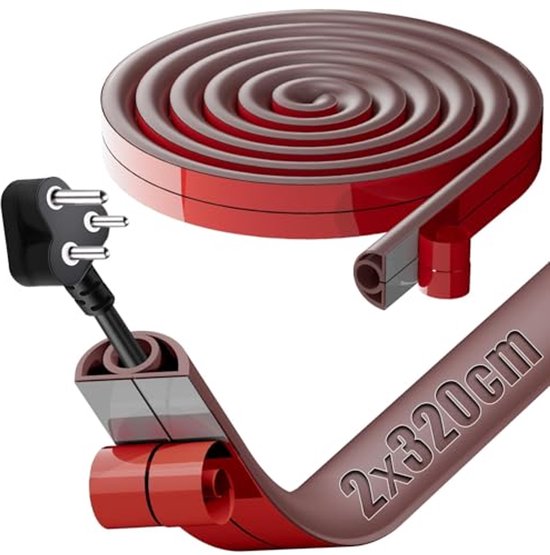 Kabelgoot, zelfklevend, kabelgoot, pvc, flexibele kabeldoorvoer, vloerkabelafdekking voor