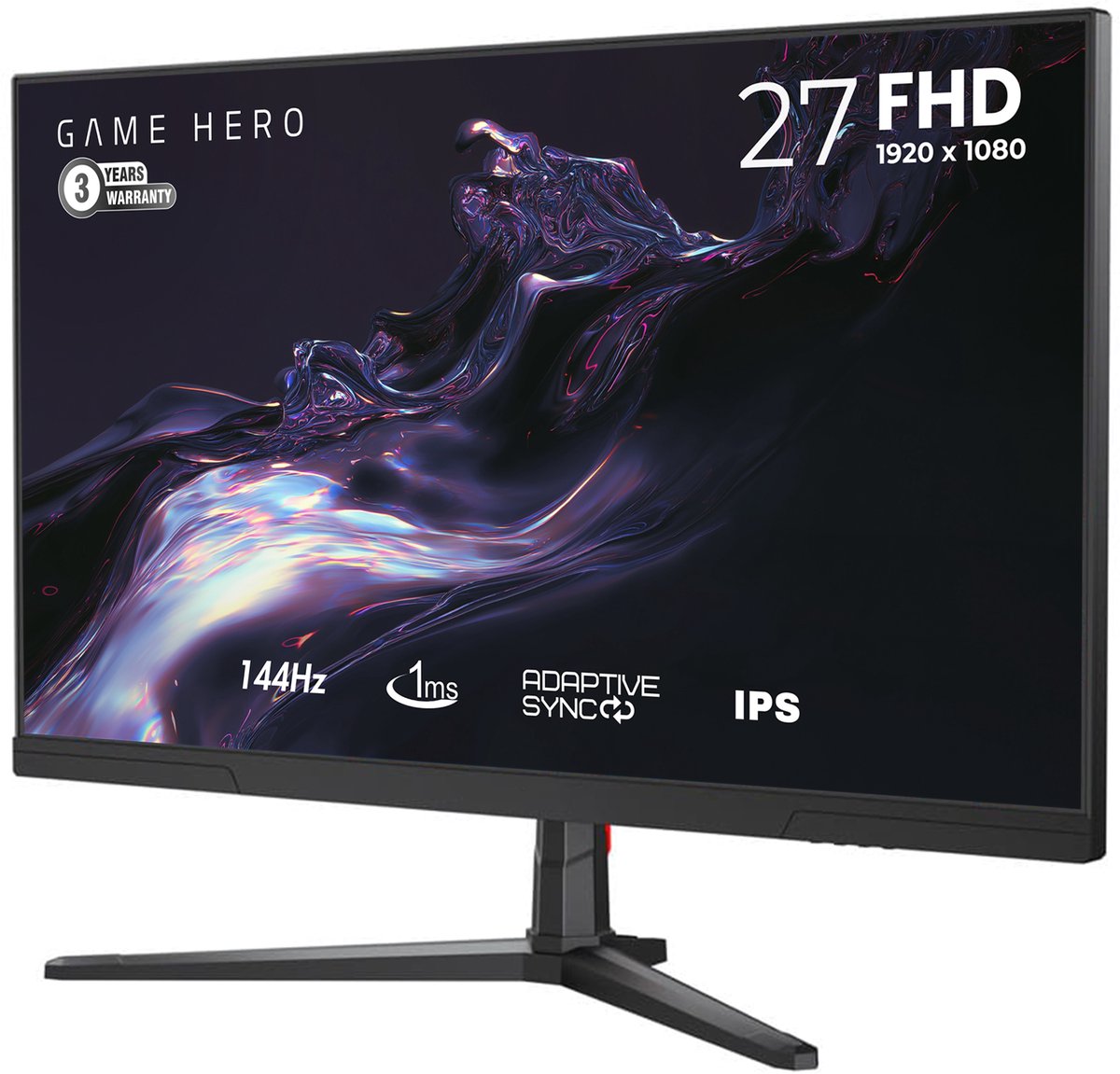 GAME HERO 27 inch FHD Gaming Monitor - 144Hz - 1ms thumbnail 5