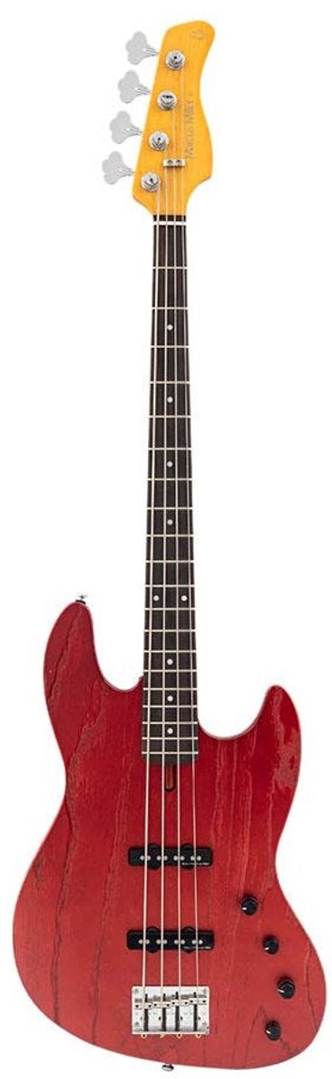 Sire V6 4/CAR Marcus Miller actieve 4-snarige basgitaar Candy Apple Red