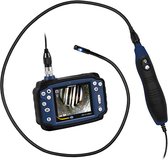 Inspectiecamera PCE-VE 200SV3 - diameter camerakop: 9 mm - 2600 mAh oplaadbare batterij - 3,5 " LC-display - kabellengte 3 m - kaartingang voor micro SD-kaart