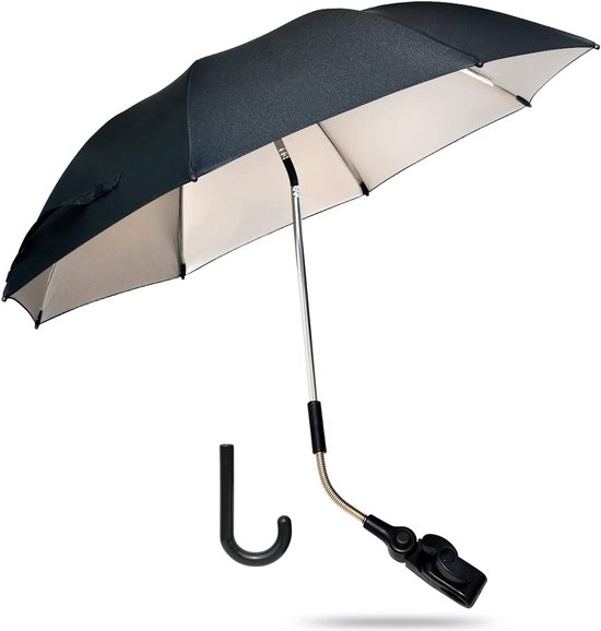 escaleren Ellendig Verhoogd Kinderwagen parasol paraplu - zonbescherming - universeel | bol.com