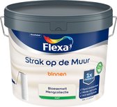 Flexa Strak op de Muur Muurverf - Mat - Mengkleur - Bloesemwit - 10 liter