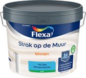 Flexa Strak op de Muur Muurverf - Mat - Mengkleur - Vol Zee - 10 liter