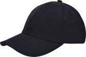 Saaf Baseball Cap - Zwart - Basic Pet voor Heren / Dames - Katoen